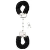 Image de Menottes en fourrure noire Furry