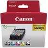 Image de Canon PGI-570 / CLI-571 Cartouche d'encre authentique 0372C006 - Pack de 5 (Noir, Noir Photo, Cyan, Magenta, Jaune)