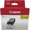 Image de Canon 2934B016, Cyan, Magenta, Jaune, 3 pièce(s), Multi pack