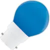 Image de Bailey | Ampoule LED | Raccord à baïonnette B22d | Lampe à boule | Bleu | 45mm | 1W