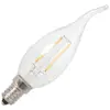 Image de Bailey | Lampe bougie LED avec pointe | Petite douille E14 | 1W (remplace 15W)