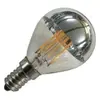 Image de Bailey | Lampe boule miroir à tête LED | Petite douille E14 | 2W (remplace 20W)