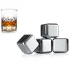 Image de Set de 4 pierres glacière à whisky Vacu Vin Gris TU 879