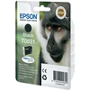 Image de Epson T0891 ''Singe'' Cartouche d'encre originale DURABrite Ultra C13T08914011 - Noir