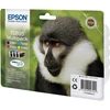 Image de Epson T0895 ''Singe'' Cartouche d'encre originale DURABrite Ultra C13T08954010 - Pack de 4 (Noir, Cyan, Magenta, Jaune)