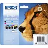 Image de Epson Multipack 'Guépard' (T0715) - Encres DURABrite Ultra N, C, M, J, Encre à pigments, 7,4 ml, 5,5 ml, 1 pièce(s), Multi pack C13T07154022