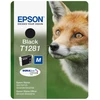 Image de Epson T1281 ''renard'' Cartouche d'encre originale DURABrite Ultra C13T12814012 - Noir