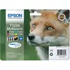 Image de Epson T1285 ''Renard'' Cartouche d'encre originale DURABrite Ultra C13T12854012 - Pack de 4 (Noir, Cyan, Magenta, Jaune)