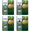 Image de Epson T1295 ''Pomme'' Cartouche d'encre originale DURABrite Ultra C13T12954012 - Pack de 4 (Noir, Cyan, Magenta, Jaune)