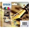 Image de Epson Pen and crossword Multipack 'Stylo à plume' 16XL - Encre DURABrite Ultra N,C,M,J, Encre à pigments, Encre à pigments, 12,9 ml, 6,5 ml, 1 pièce(s