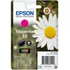 Image de Epson Daisy Cartouche 'Pâquerette' 18 - Encre Claria Home M, Magenta, Encre à pigments, 3,3 ml, 1 pièce(s), 180 pages C13T18034022