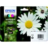 Image de Epson 18 XL ''Pâquerette'' Cartouche d'encre originale grande capacité Claria Home C13T18164012 - Pack de 4 (Noir, Cyan, Magenta, Jaune)