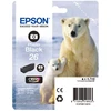 Image de Epson 26 ''Ours Polaire'' Cartouche d'encre originale Claria Premium C13T26114012 - Noir Photo