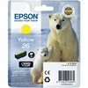 Image de Epson 26 ''Ours Polaire'' Cartouche d'encre originale Claria Premium C13T26144012 - Jaune
