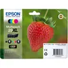 Image de Epson 29 XL ''Fraise'' Cartouche d'encre originale grande capacité Claria Home C13T29964012 - Pack de 4 (Noir, Cyan, Magenta, Jaune)