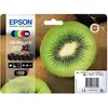Image de Epson Kiwi Multipack 5-colours 202XL Claria Premium Ink, Rendement élevé (XL), Encre à base de colorants / Encre à base de pigments, 13,8 ml, 8,5 ml,