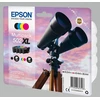 Image de Epson 502 XL ''Jumelles'' Cartouche d'encre originale grande capacité C13T02W64010 - Pack de 4 (Noir, Cyan, Magenta, Jaune)