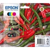 Image de Epson 503 ''Piment'' Cartouche d'encre originale C13T09R94010 - Pack de 4 (Noir XL, Cyan, Magenta, Jaune)