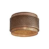 Image de GOOD & MOJO - Plafonnier Bhutan - Beige - Bambou tressé
