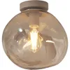 Image de It's about Romi - Plafonnier Helsinki - Marron - Verre