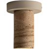 Image de It's about Romi - Plafonnier Tivoli - Beige - Travertin