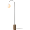 Image de It's about Romi - Lampadaire Tivoli - Blanc - Travertin