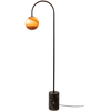 Image de It's about Romi - Lampadaire Tivoli - Marron - Travertin