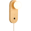 Image de GOOD & MOJO - Applique avec prise Java - Bois naturel - Bambou