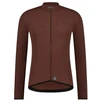 Image de Maillot Shimano Apice Thermal L.s Jersey homme Marron L PCWJSPWUE13MM010