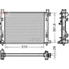 Image de Radiateur, refroidissement moteur DENSO DRM23109