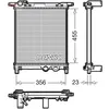 Image de Radiateur moteur DENSO DRM32036