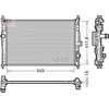 Image de Radiateur, refroidissement moteur DENSO DRM21103