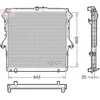 Image de Radiateur moteur DENSO DRM10119
