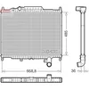 Image de Radiateur moteur DENSO DRM14003