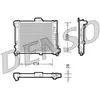 Image de Radiateur, refroidissement moteur DENSO DRM25004
