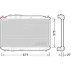 Image de Radiateur, refroidissement moteur DENSO DRM40029