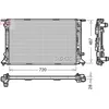 Image de Radiateur, refroidissement moteur DENSO DRM02021