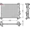 Image de Radiateur, refroidissement moteur DENSO DRM20114