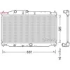 Image de Radiateur, refroidissement moteur DENSO DRM40043