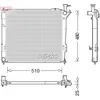 Image de Radiateur moteur DENSO DRM41015