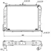 Image de Radiateur, refroidissement moteur NRF 503962