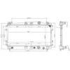 Image de Radiateur, refroidissement moteur NRF 53955