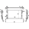 Image de Radiateur, refroidissement moteur NRF 53967