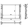 Image de Radiateur, refroidissement moteur NRF 53992