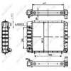 Image de Radiateur, refroidissement moteur NRF 53149