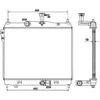 Image de Radiateur, refroidissement moteur NRF 53169