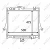 Image de Radiateur, refroidissement moteur NRF 58480