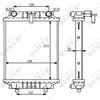 Image de Radiateur, refroidissement moteur NRF 59125