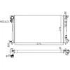 Image de Radiateur, refroidissement moteur NRF 509510A