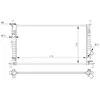 Image de Radiateur, refroidissement moteur NRF 550014